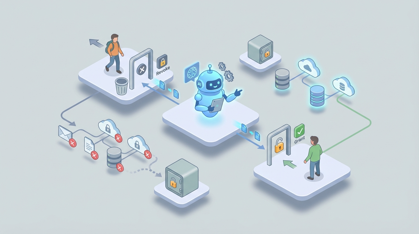 How to Automate User Offboarding and Access Revocation with AI