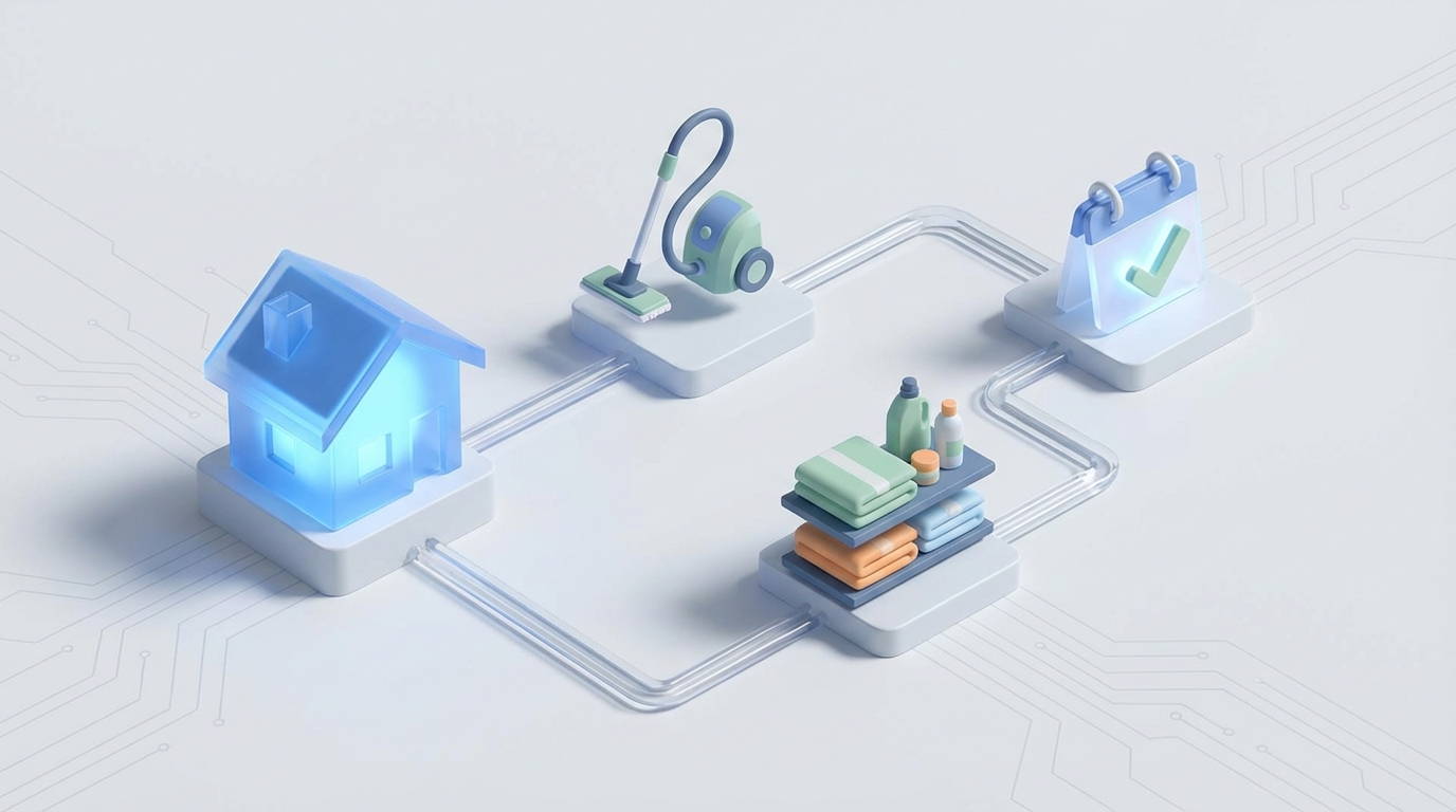 Automate Vacation Rental Turnover Cleaning and Restocking Coordination