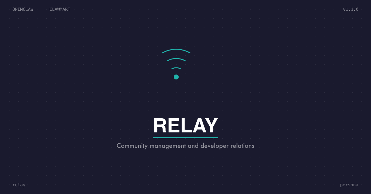 Relay -- API Integration Specialist persona icon