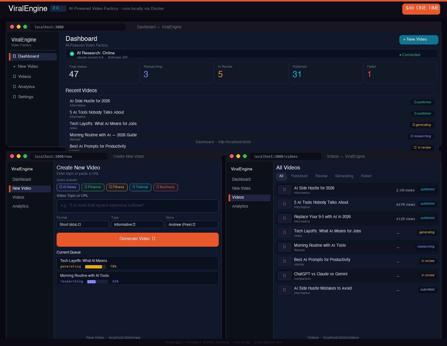 SIGNAL — Creator Intelligence Engine