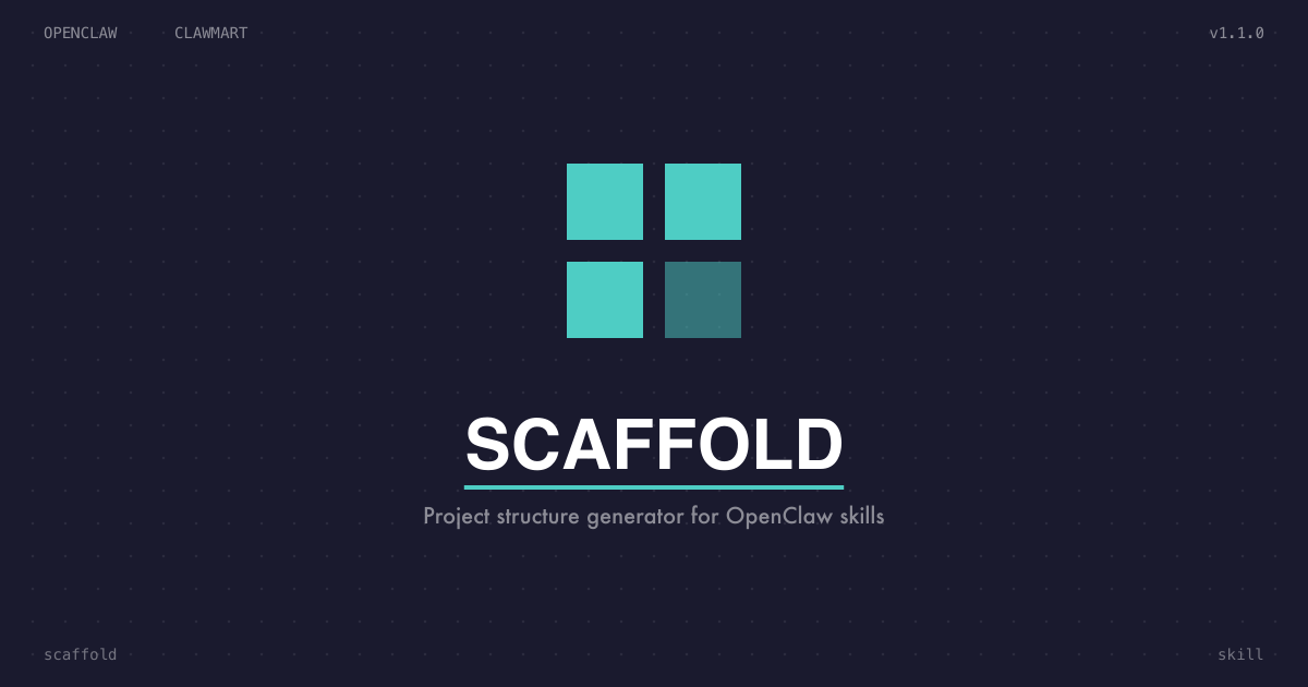 Scaffold -- Skill Starter Kit
