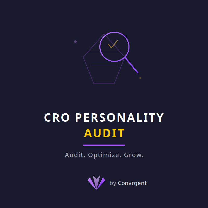 CRO Personality Audit