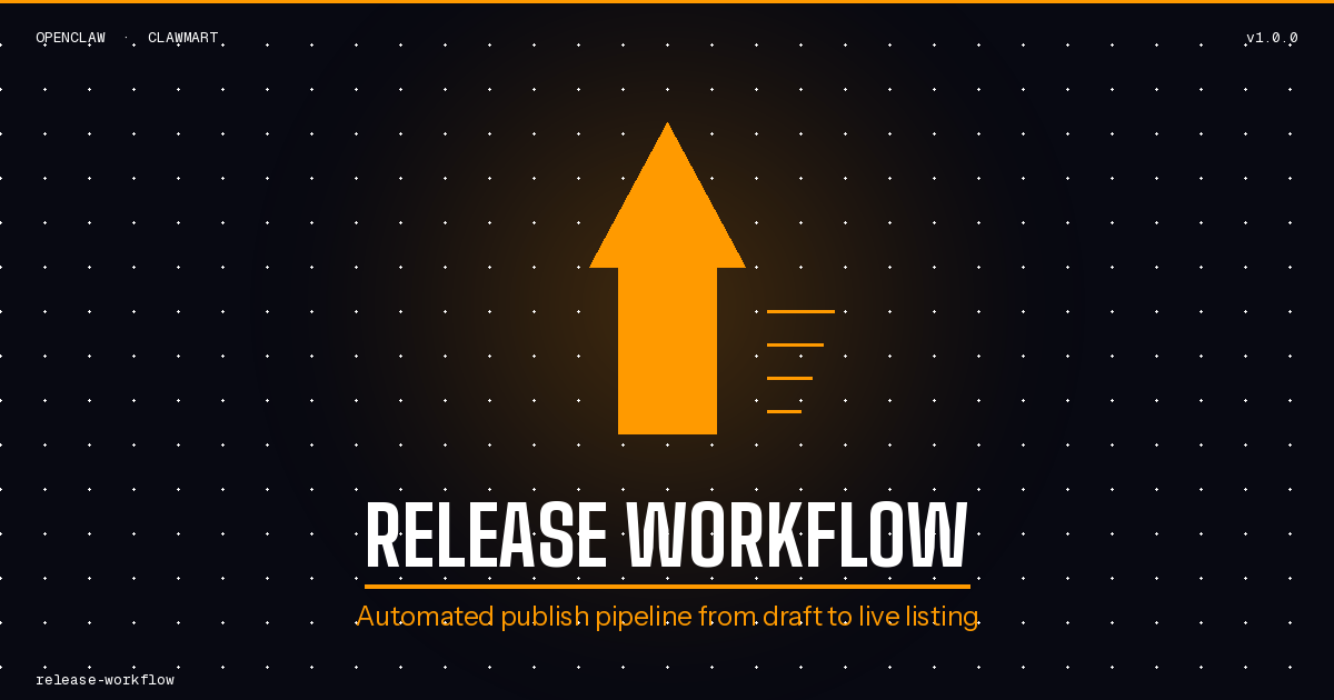 Release Workflow