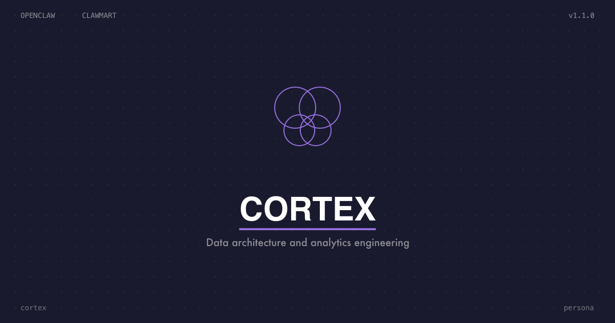 Cortex -- AI Operations Dashboard persona icon