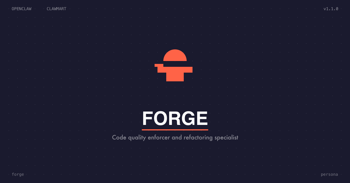 Forge -- DevOps & Cloud Engineer persona icon
