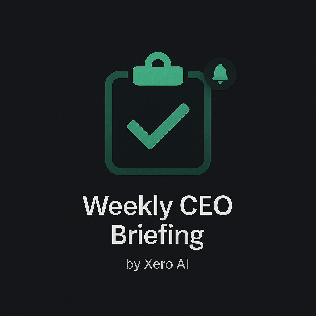 Weekly CEO Briefing