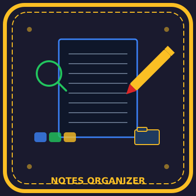 Notes Organizer