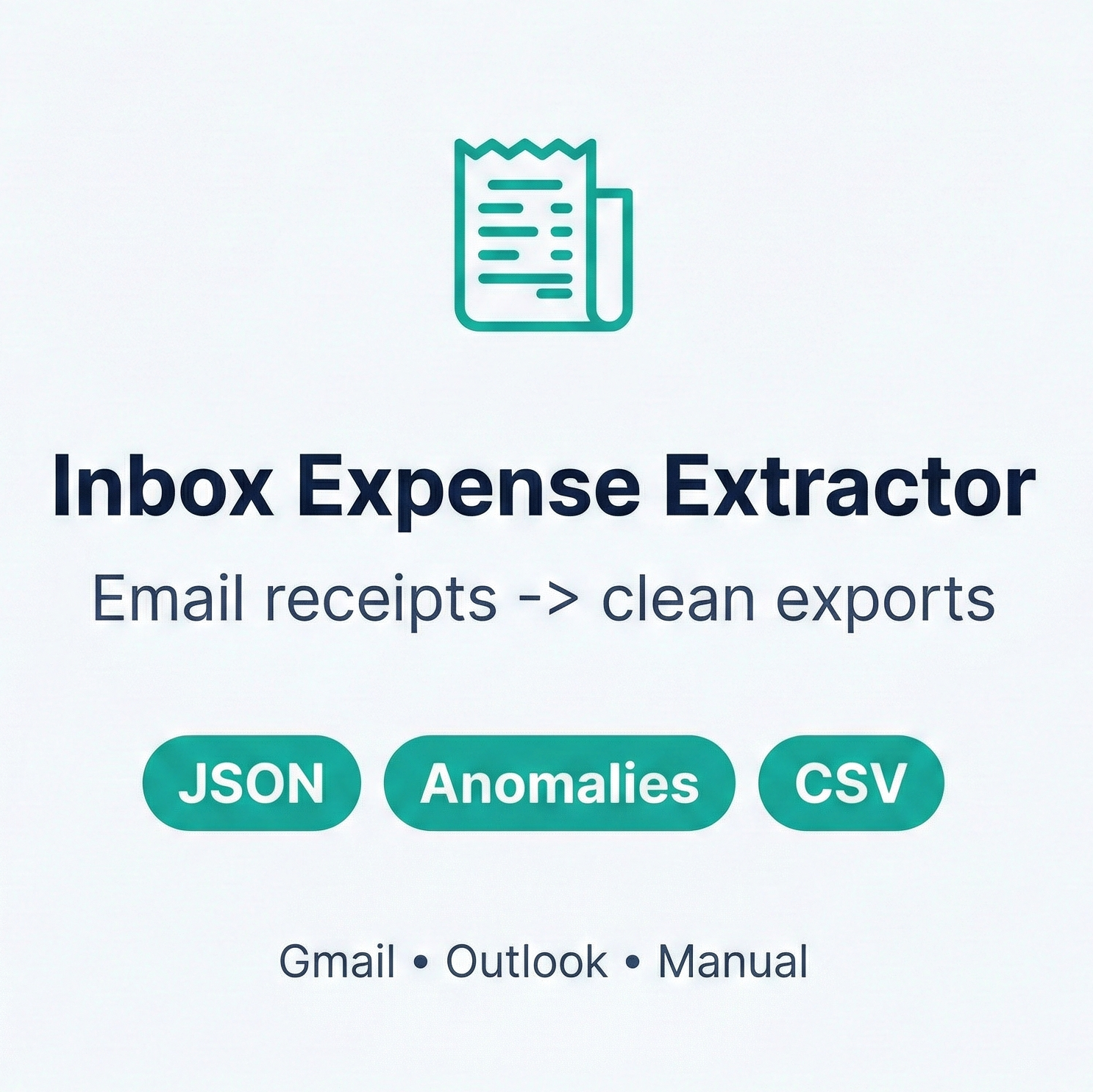 Inbox Expense Extractor
